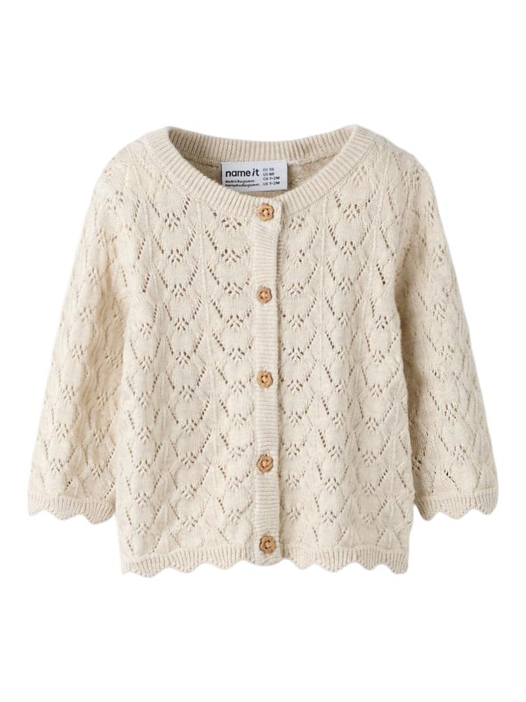 Name It Baby Strickcardigan Harriet – Peyote Melange - 2