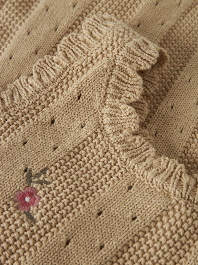 Lil’ Atelier Mädchen Strick Top Halyn – Mojave Desert - 4