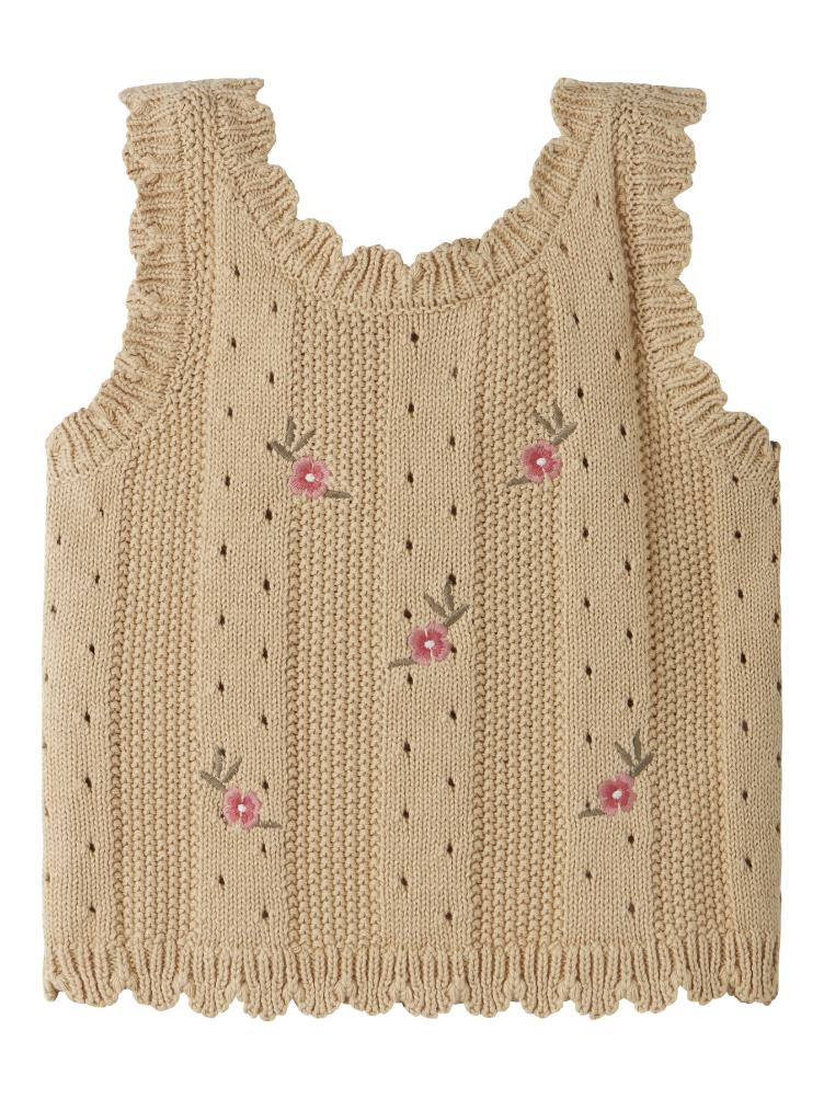 Lil’ Atelier Mädchen Strick Top Halyn – Mojave Desert - 5