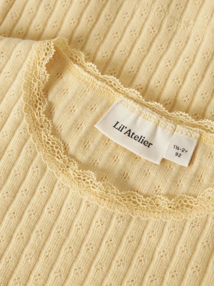 Lil’ Atelier Mädchen T-Shirt Haldis – Sunlight - 3