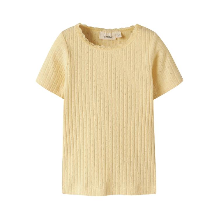 Lil’ Atelier Mädchen T-Shirt Haldis – Sunlight