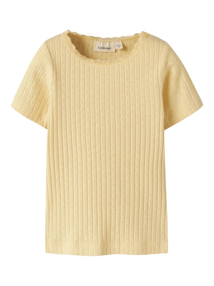 Lil’ Atelier Mädchen T-Shirt Haldis – Sunlight - 1