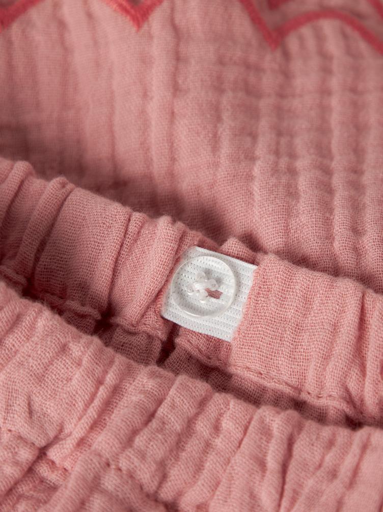 Lil’ Atelier MINI Musselin Shorts – Rose Tan - 1