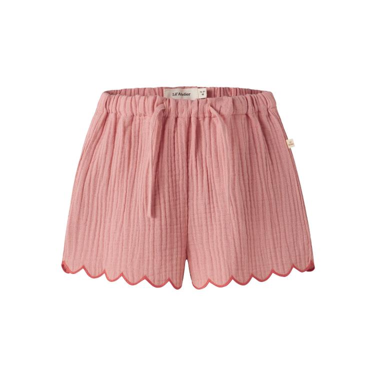 Lil’ Atelier MINI Musselin Shorts – Rose Tan