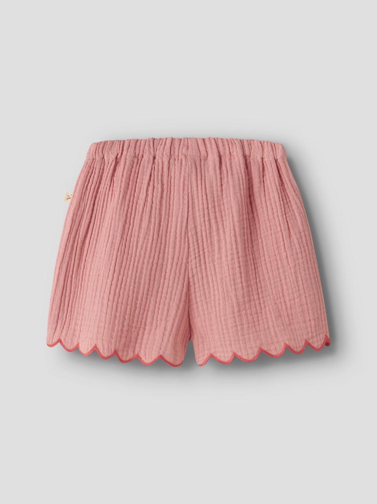 Lil’ Atelier MINI Musselin Shorts – Rose Tan - 2