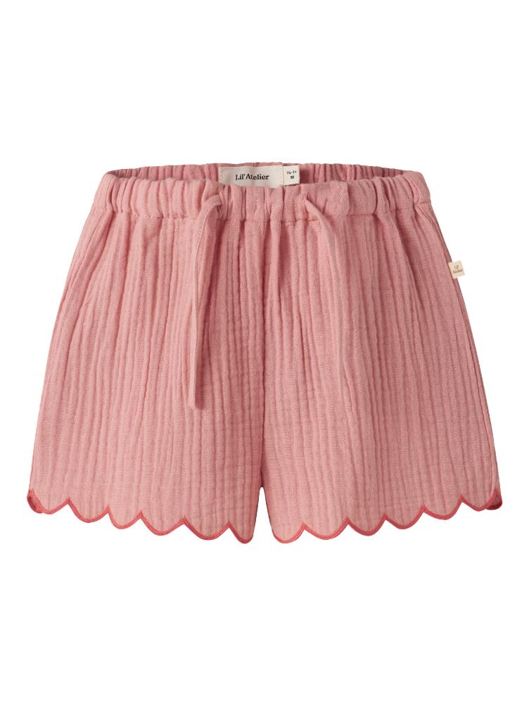 Lil’ Atelier MINI Musselin Shorts – Rose Tan - 3