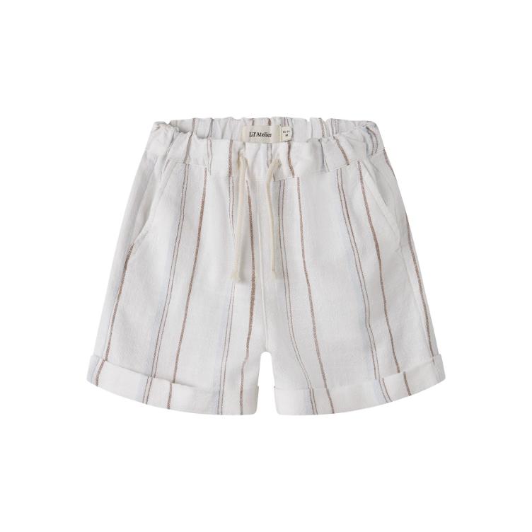 Lil’ Atelier MINI Loose Shorts – Coconut Milk