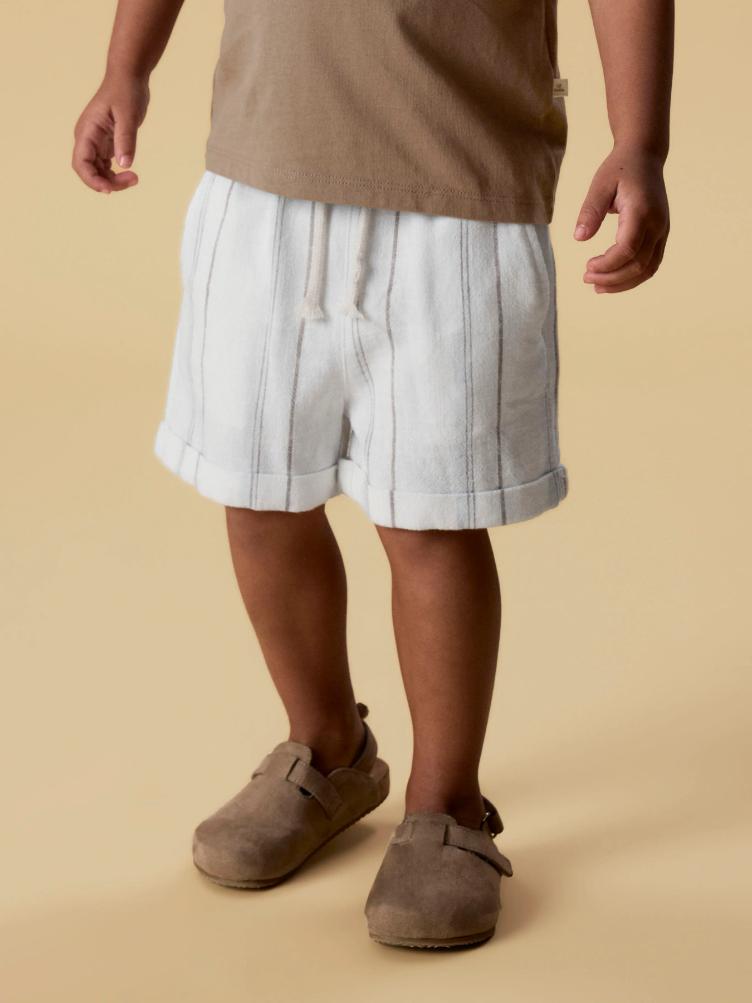 Lil’ Atelier MINI Loose Shorts – Coconut Milk - 2