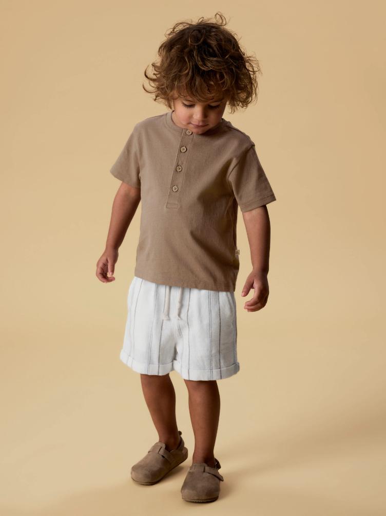 Lil’ Atelier MINI Loose Shorts – Coconut Milk - 4