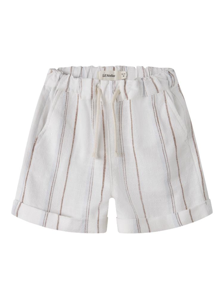 Lil’ Atelier MINI Loose Shorts – Coconut Milk - 5