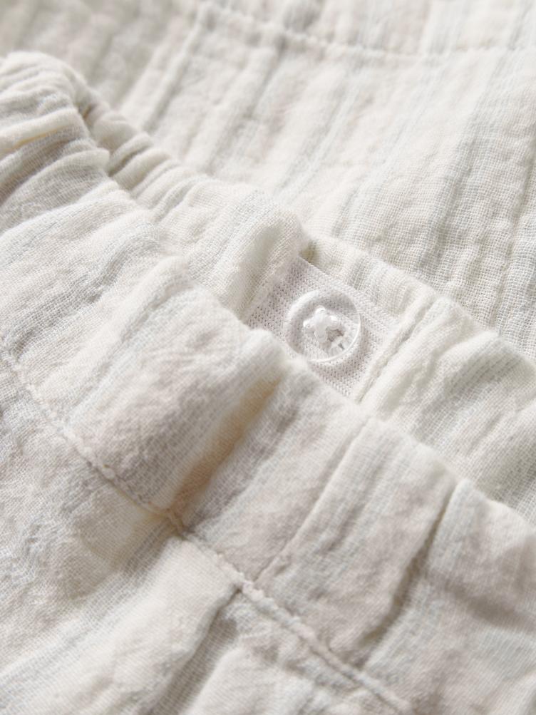 Lil’ Atelier Jungen Shorts Hagi – Coconut Milk Dusty Blue - 3
