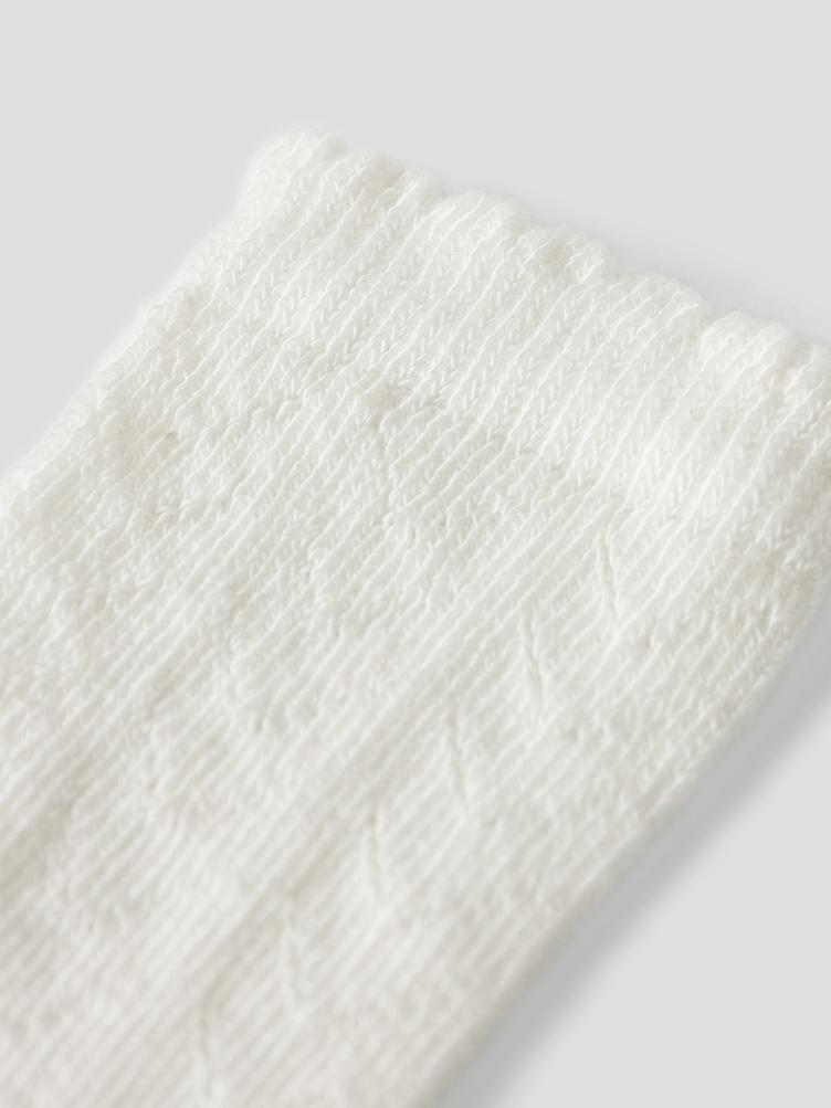 Lil’ Atelier Herda Baby Kniesocken – Coconut Milk - 2