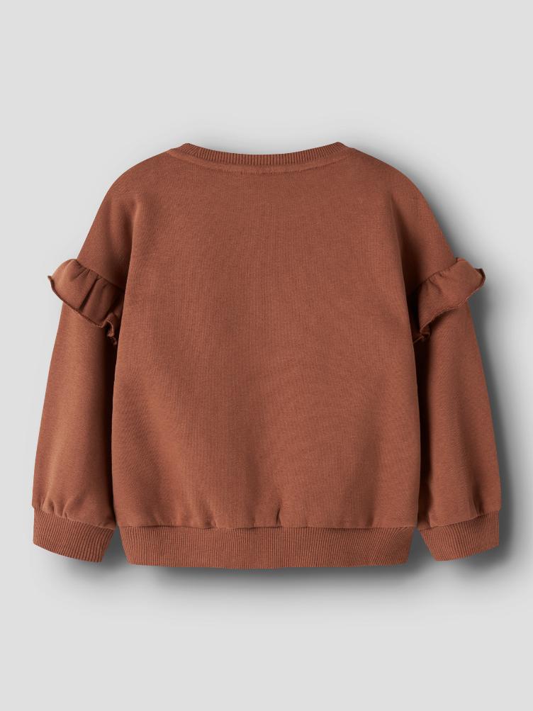 Lil’ Atelier Sweatshirt Loose Fit – Maple Syrup - 2