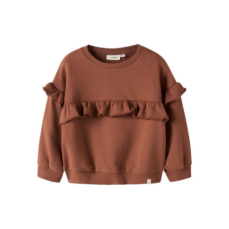 Lil’ Atelier Sweatshirt Loose Fit – Maple Syrup