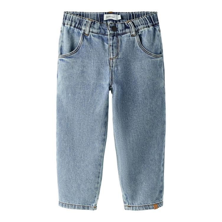 Lil’ Atelier Jeans Loose Carrot Fit – Medium Blue Denim