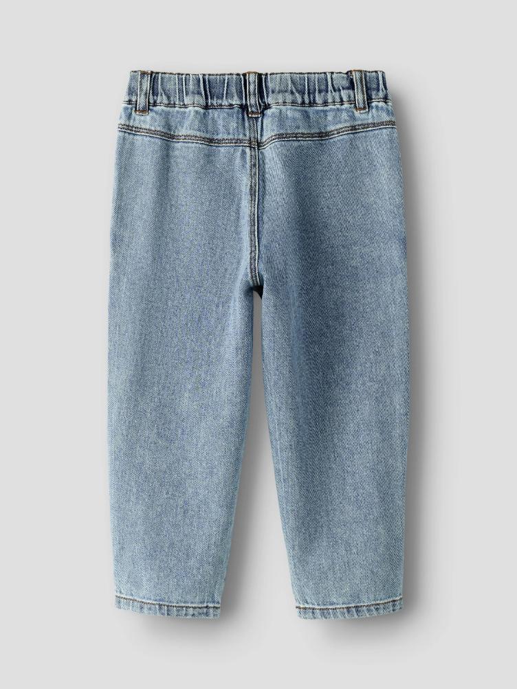Lil’ Atelier Jeans Loose Carrot Fit – Medium Blue Denim - 0