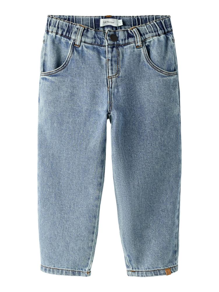 Lil’ Atelier Jeans Loose Carrot Fit – Medium Blue Denim - 1