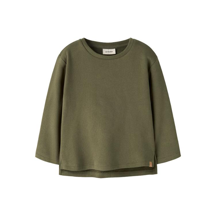 Lil’ Atelier Sweatshirt Loose Fit – Green Winter Moss