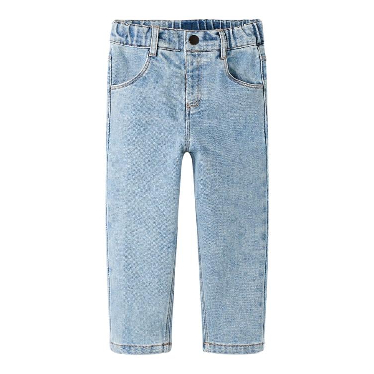 Lil’ Atelier Loose Fit Jeans – Medium Blue Denim