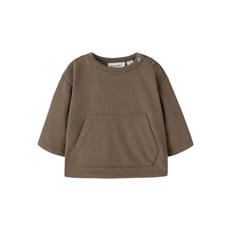 Lil’ Atelier BABY Sweatshirt Loose Fit – Teak