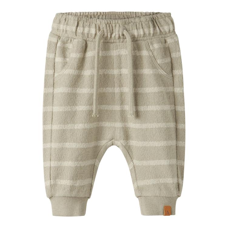 Lil’ Atelier BABY Hose Loose Fit – Moss Gray Turtledove