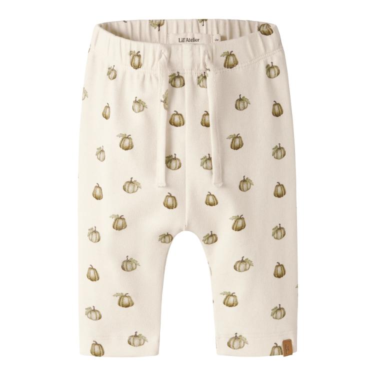 Lil’ Atelier BABY Hose Loose Fit – Turtledove Pumpkin