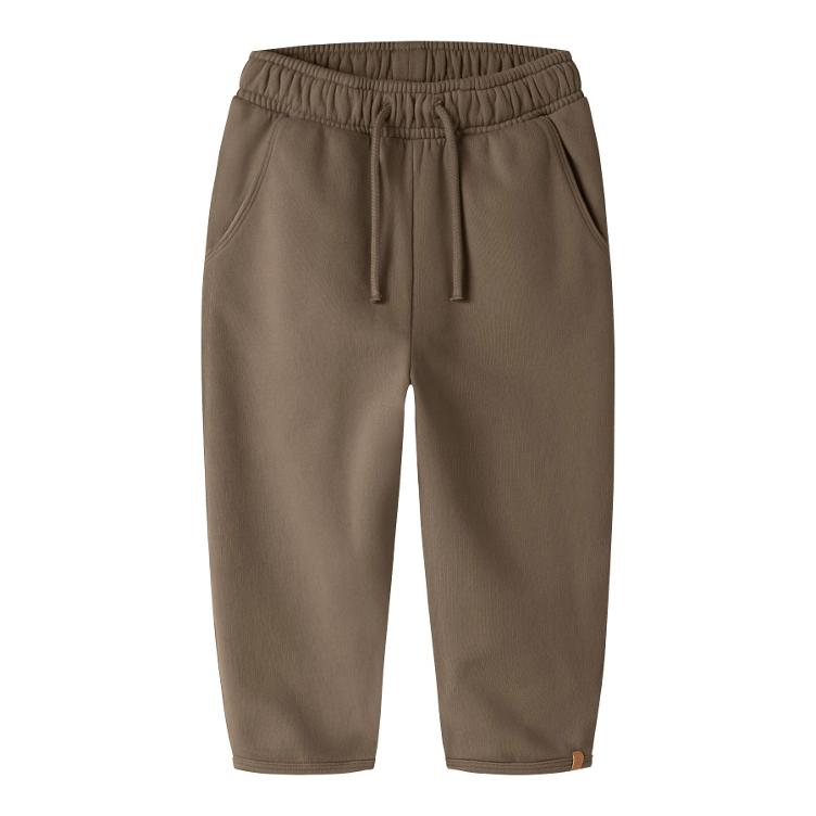 Lil’ Atelier Sweatpants Loose Fit – Teak (Brown)