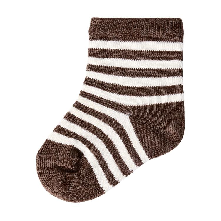 Lil’ Atelier BABY Socken – Turtledove Teak