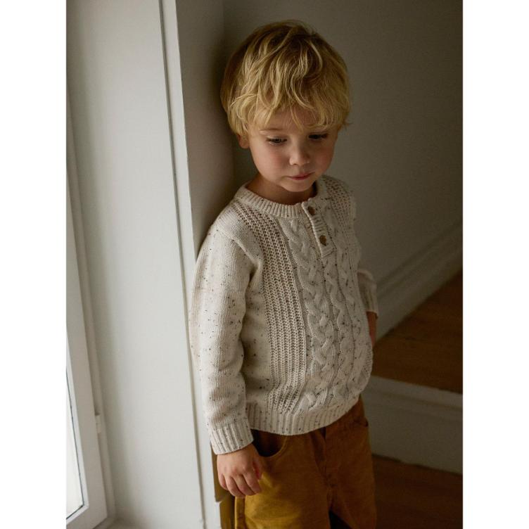 Lil’ Atelier Strickpullover – Turtledove