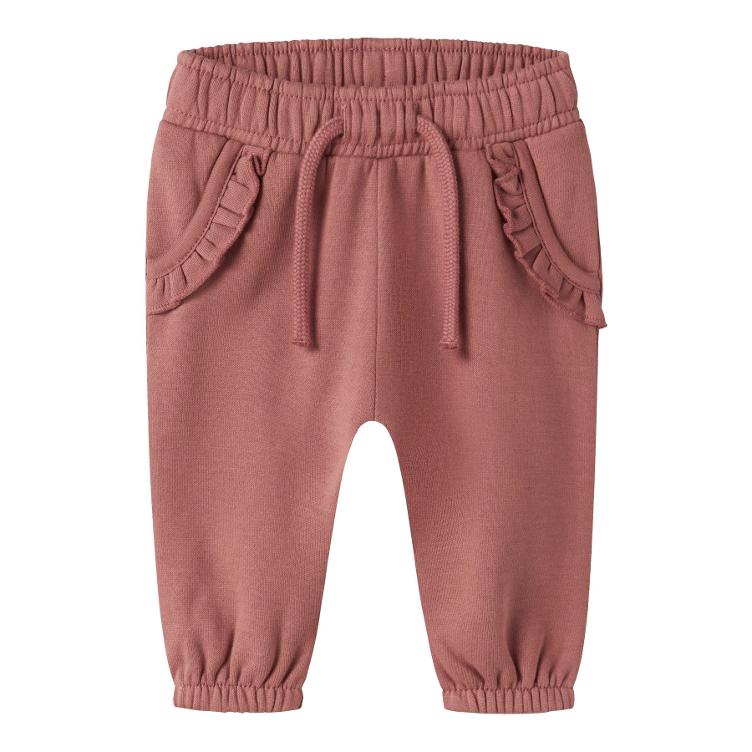 Lil’ Atelier BABY Sweat Hose Loose Fit – Withered Rose