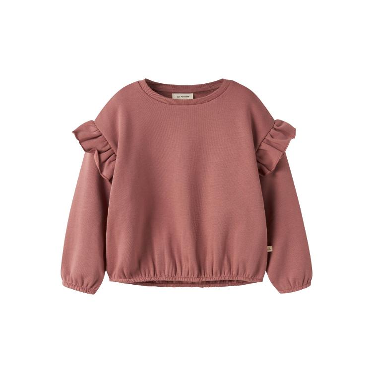 Lil’ Atelier Sweatshirt Loose Fit – Withered Rose