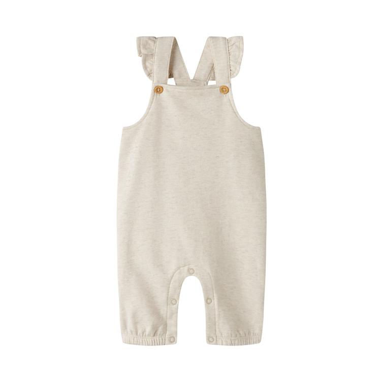 NAME IT BABY Sweat Overall – Peyote Melange (Cream)