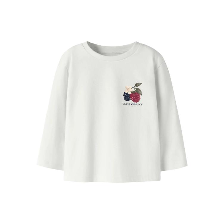 NAME IT Langarmshirt – Cloud Dancer