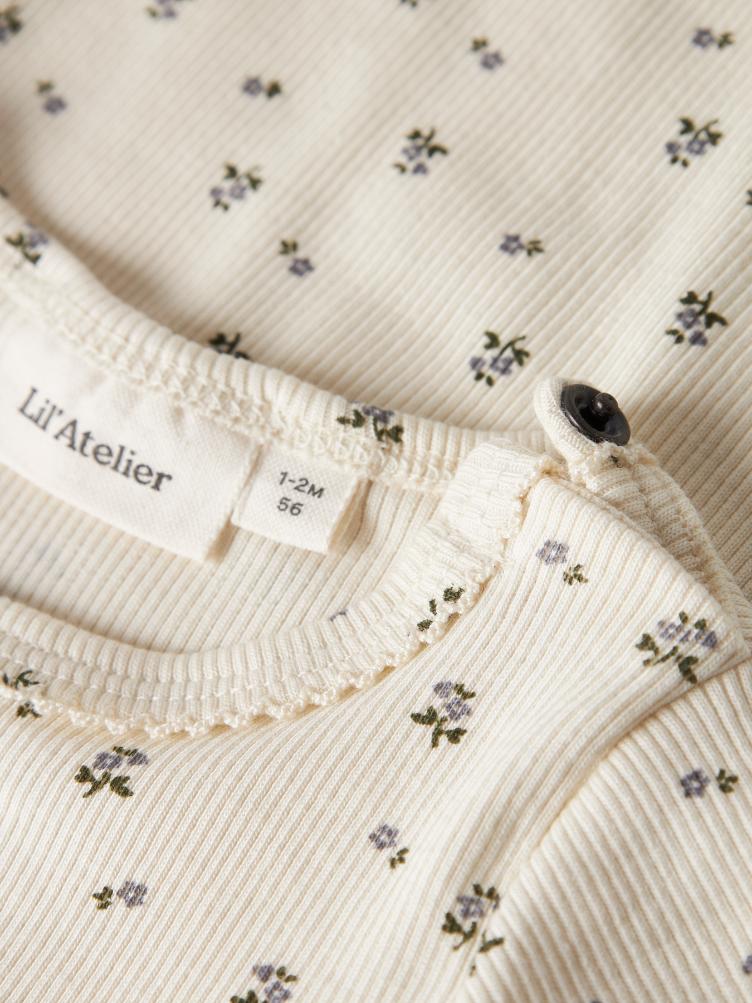 Lil’ Atelier Body – Turtledove Blue Flower - 1