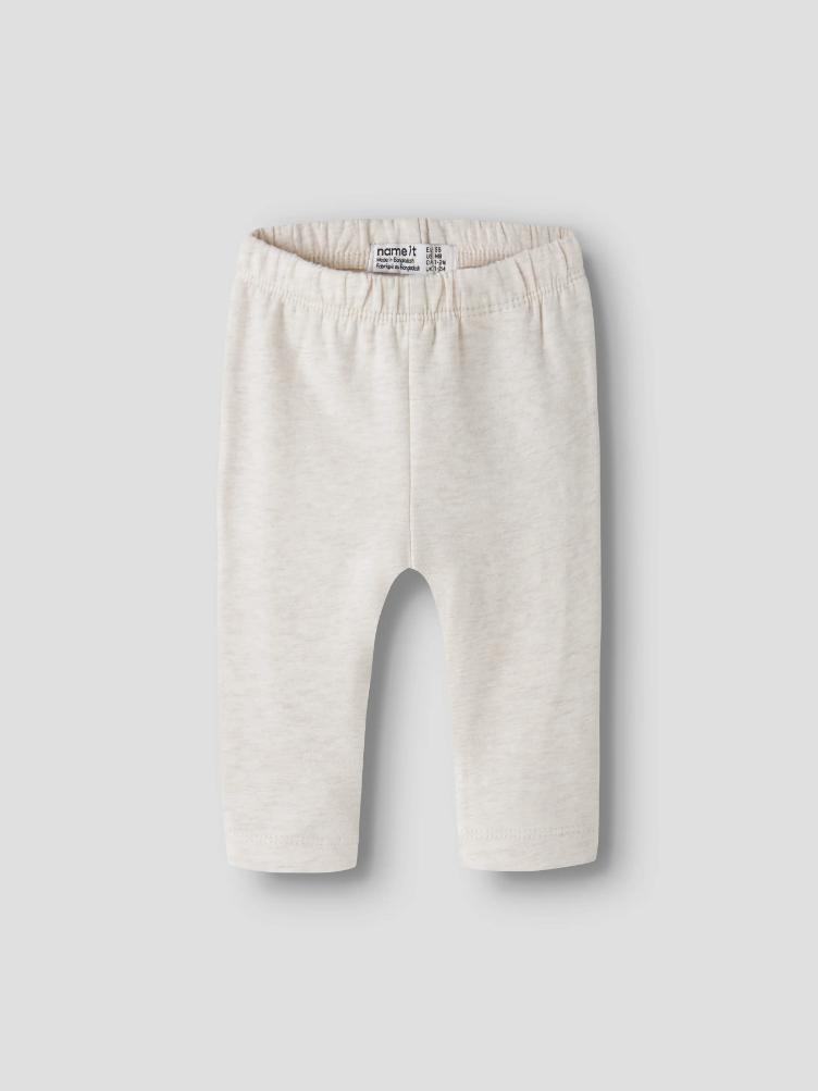 NAME IT BABY Sweat Leggings – Peyote Melange - 3