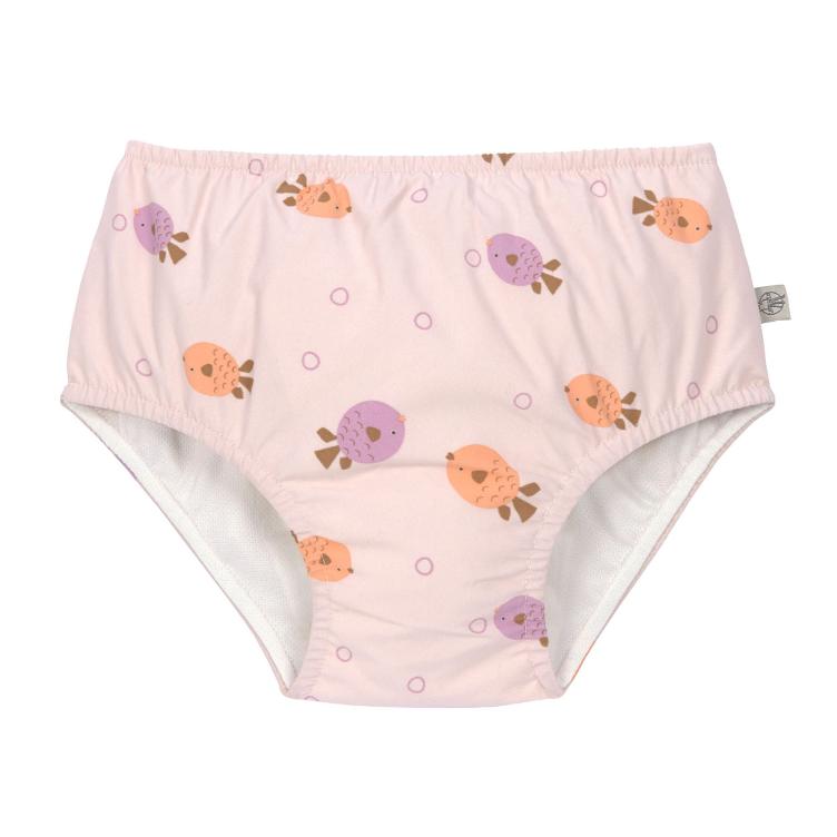 Lässig Schwimmwindel Baby - Fische, Rosa I Gr. 86