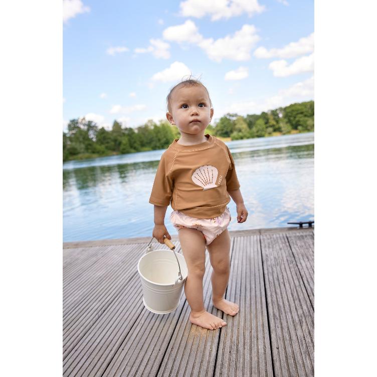 Lässig Schwimmwindel Baby - Fische, Rosa - 1