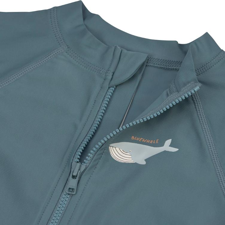 Lässig Schwimmanzug (UV Schutz) - Wal, Blau - 3