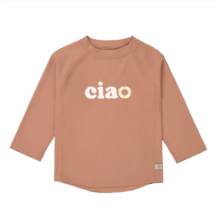 LÄSSIG Kinder UV Shirt Langarm – Braun