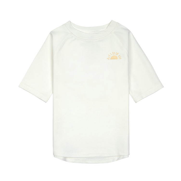 UV Shirt Kurzarm - Sonne, Weiss - 6