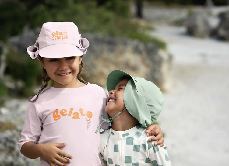 LÄSSIG Kinder UV Shirt Kurzarm – Rosa - 4