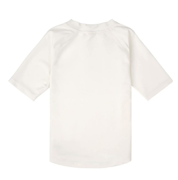 LÄSSIG Kinder UV Shirt Kurzarm – Weiß / Purple - 4