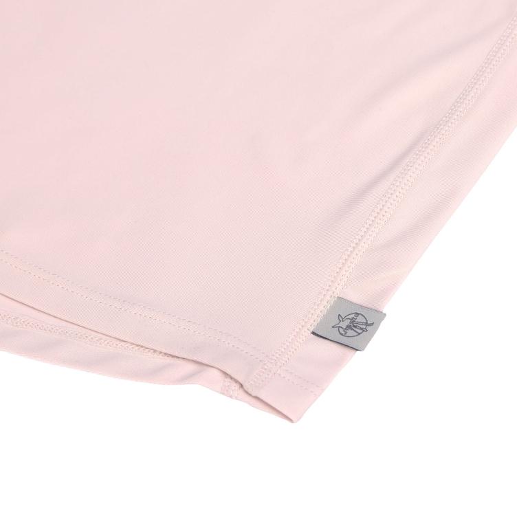 Lässig UV Shirt Kinder Langarm - Hello Beach, Rosa - 1