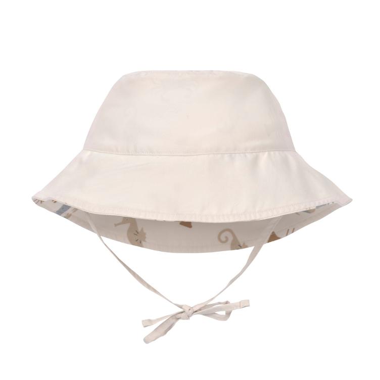 Lässig Sonnenhut Kinder (UV Schutz) - Meerestiere, Weiß - 0