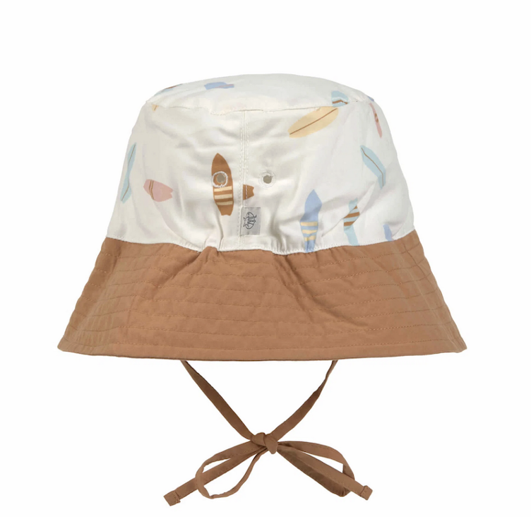 LÄSSIG Kinder Fischerhut UV 80 – Surfboard/See Salt - 2