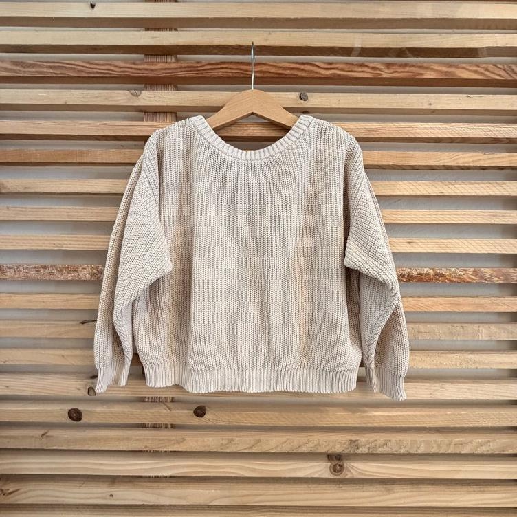 Pre Loved Strickpullover von Tacoto Vintage I Palle Rose I Gr. 4Y