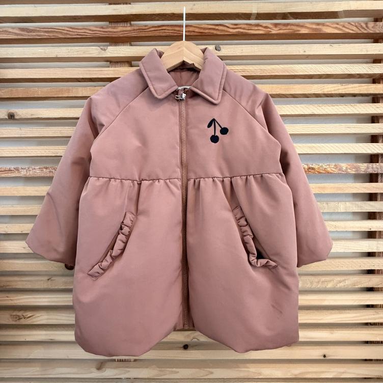 Pre Loved Winterjacke von LIEWOOD I Cherry / Dark Rosetta I Gr. 110