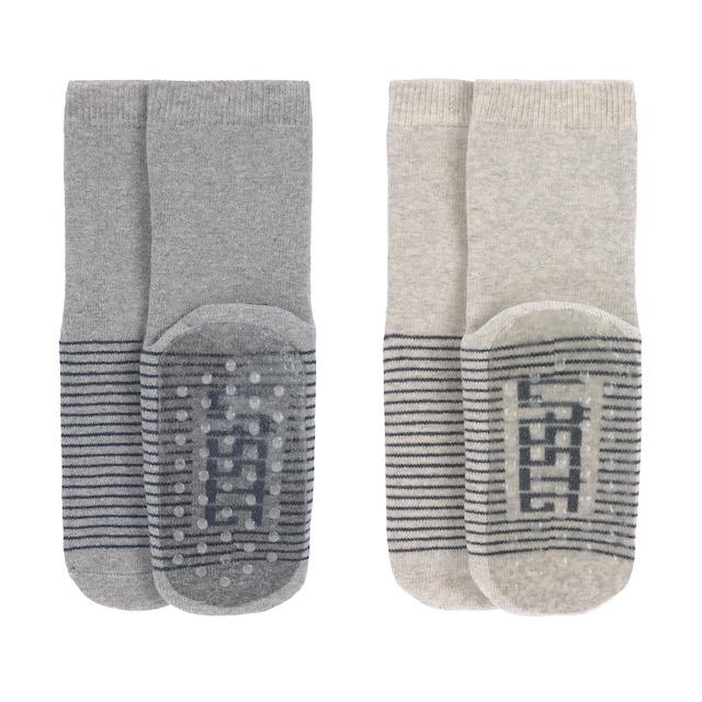 Anti-Slip 2pcs. Grey / Beige Lässig