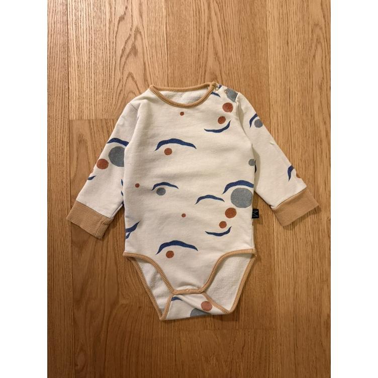 *Pre-Loved Body von Monkind | Hell mit Print | Grösse: 74/80
