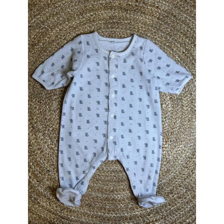 Pre-Loved Bodyjama von Petit Bateau | Koala-Print | Grösse: 3M / 60 cm